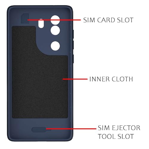 Image of Shockproof Case for Vivo V40e 5G / iQOO Z9s 5G | Full Camera Protection | TPU Flexible Back Cover for Vivo V40e 5G / iQOO Z9s 5G (Steel Blue)