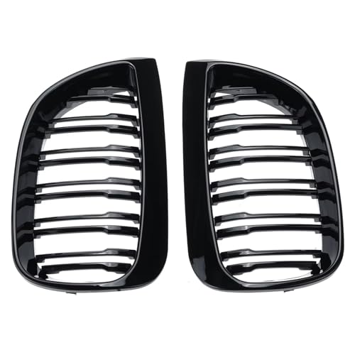 Grille de calandre BMW Série 1 E87 E81 E88 look racing pour rénovation avant - 3