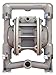 Versa-Matic/Warren Rupp - E1SP5F559C-FP - Double Diaphragm Pump, 36 gpm Max. Flow, PTFE, Single Manifold Connection, 1 in