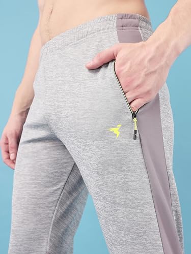 Image of TECHNOSPORT Men's Slim Fit Active Running Track Pant - (MPP681-123-P) Pack of 1