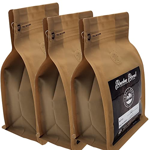 Organic Bourbon Barrel Roasted Coffee Beans 10oz