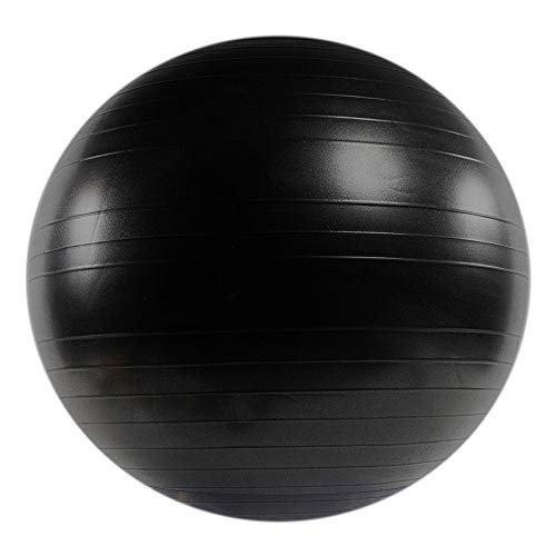 Power Systems VersaBall Stability Ball, 65cm, Jet Black (80028)