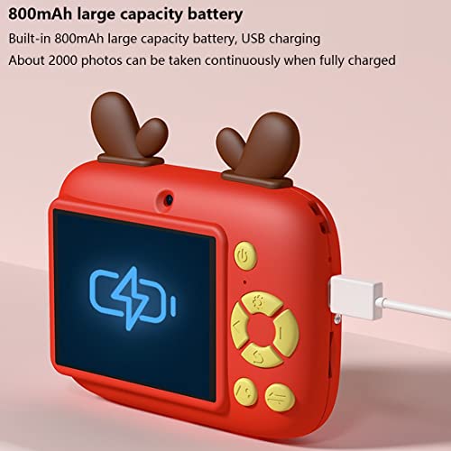 LINXHE Digitalkamera, HD 1080P. Kamera mit LCD Bildschirm, kompakte tragbare Mini-Kameras for Studenten, Teenager… – Bild 7