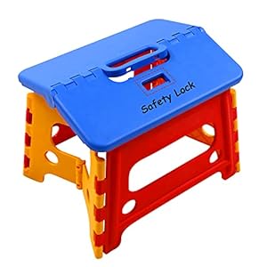 SUMBABO Kinder Tritthocker Klappbar mit Sicherheitsschloss