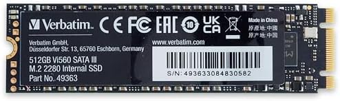 Verbatm V560 S3 SSD - 2TB Nternal Sold State Hard Drve SATA M - View #4