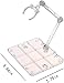 WinldMonmo Transparent Action Figure Stand, Doll Display Holder Base, Compatible with HG RG SD SHF Gundam 1/144 Toy Collectibles