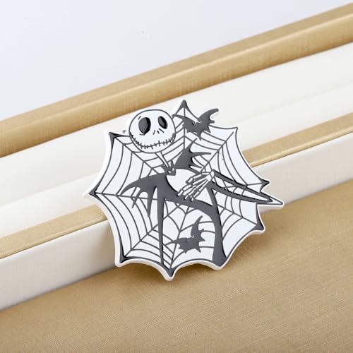 Image of KEYCHIN Jack Brooch Jack Fans Jewelry Jack Nightmare Enamel Pin Nightmare Jack Merch