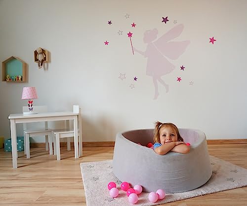 KNORRTOYS.COM 68172 - Bällebad Soft - Grey - 300 Bälle Soft pink, Grey, Soft Pink