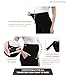 Alina Mae Maternity Pants Work Over The Belly with Pockets, Womens Pregnancy Dress Pants Office Clothes Trousers Stretch Summer (Black, Small (Size 4-6))