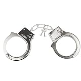PARTY DISCOUNT Handschellen aus Metall, mit Schlüssel