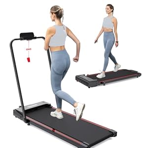 Loopband Inklapbaar,Walking Pad Folding Treadmill,Elektrische Loopband Voor Thuis 1-12KM/H, met LED-display en Afstandsbediening,Energiezuinig en Geluidsarm, Ruimtebesparend