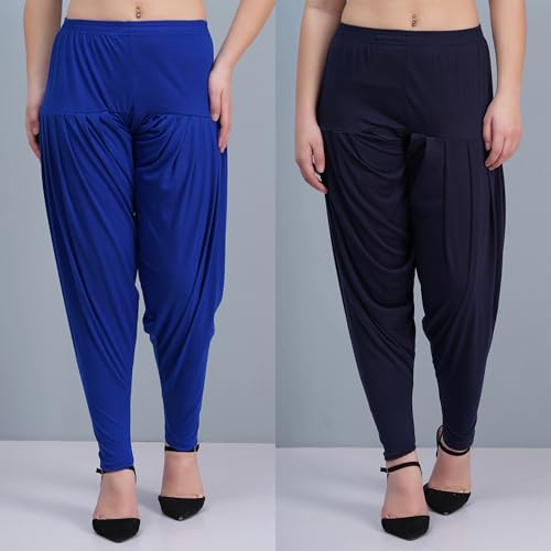 Image of Buy That Trendz Patiala Salwar for Women Relaxed Fit Viscose Patiyala Salwar Harem Bottom Pants