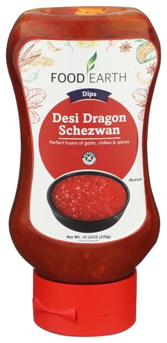Food Earth Dip Sauce Desi Dragon Schizandra 10.22 oz (Pack of 6)