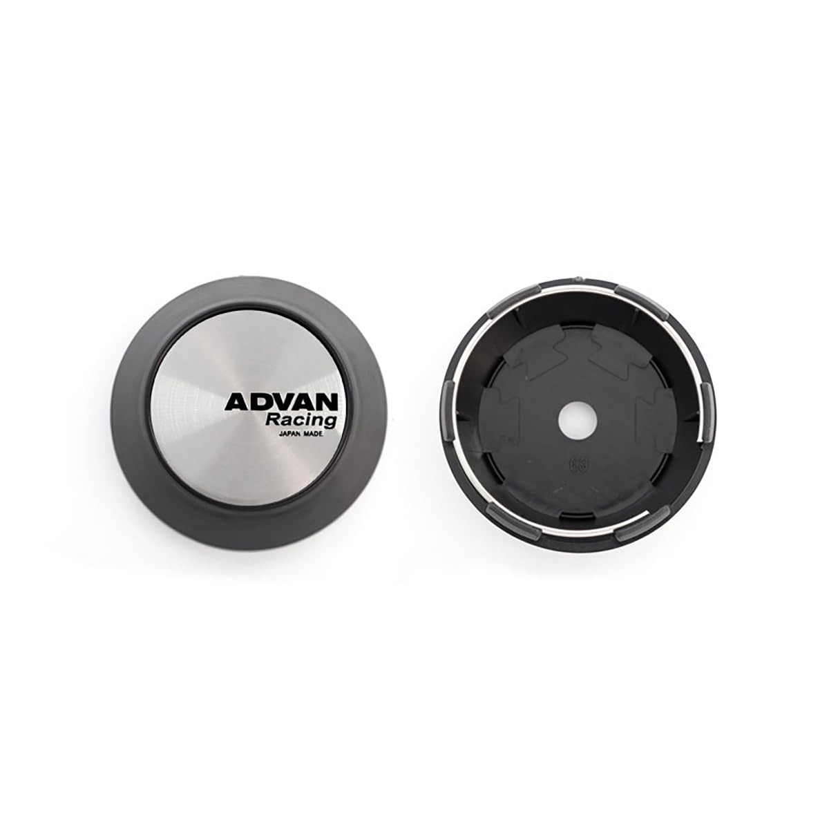 4pcs Car Wheel Center Caps for ADVAN RACING 69mm 66.5mm Dustproof and Rustproof Hub Cap Cover Car Accessories,A-B