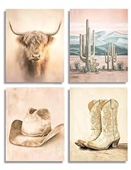 4Pcs Western Decor