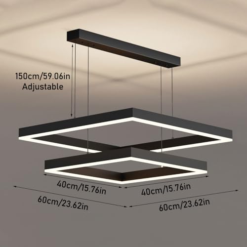 Lampe suspendue LED pour éviter la fatigue visuelle au bureau