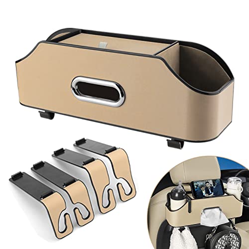 HALOYIVGO Car Seat Back Organizer - Stylish & Functional Sto...