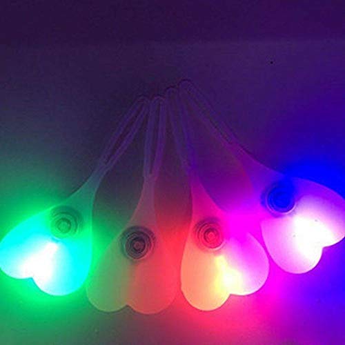 Alarme Velo Baceyong Feux Arriu00e8re De Boule De Vu00e9lo, Feu D'avertissement Cardiaque Pour Bicyclette, U00e9clairage Essentiel De Nuit U00e0 LED, U00e9tanche U00e0 L'eau (Bleu Gyrophare Bleu