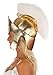 Women's Athena Costume Helmet - Greek Goddess Warrior Costume Accessory for Halloween, Cosplay, Theatre, & Dress-Up Multicolor