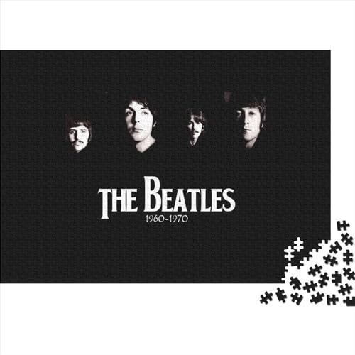 Puzzles 300 pièces pour Adultes Les Beatles Puzzles pour Adultes Puzzle en Bois Puzzles Amusants en Famille (40x28cm) - Les Beatles, Paul McCartney, John Lennon, RIngo Starr, George Harrison Puzzles 300 pièces pour Adultes Les Beatles Puzzles pour Adultes Puzzle en Bois Puzzles Amusants en Famille (40x28cm)