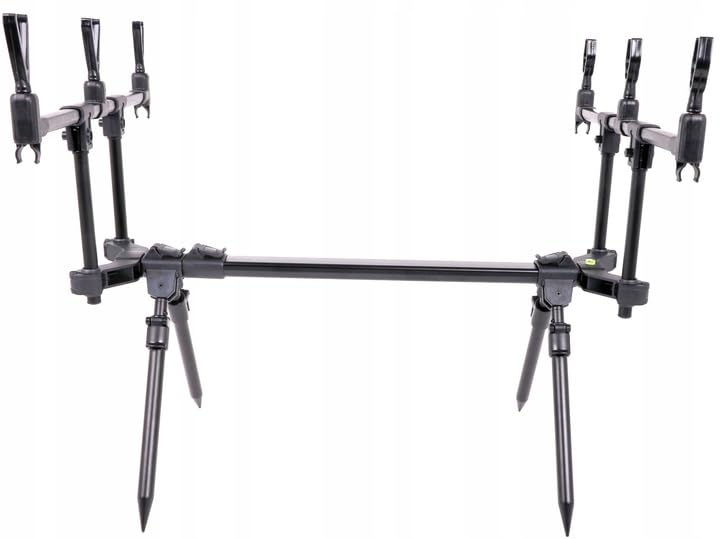 NECO Stojak Wędkarski RodPod na 3 Wędki – Solidny i Regulowany Tripod Karpiowy, Profesjonalne Stanowisko Wędkarskie z Pokrowcem, Lekki i Praktyczny Sprzęt dla Wędkarzy (RP193 K4)
