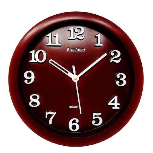 Savoir Wall Clock /007 Small red Colour