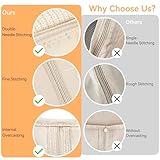 Chijoo 12-piece Packing Cubes Set (Beige), Packing Cubes for Suitcases, Travel Essentials - Image 5