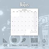 Grupo Erik The Beatles Wall Calendar 2023, 12 Month Planner, Square Wall Calendar 2023, Family Planner Calendar 2023, The Beatles Calendar 2023, The Beatles Gifts, + 4 Bonus Months, 12' x 12' FSC - Image 3