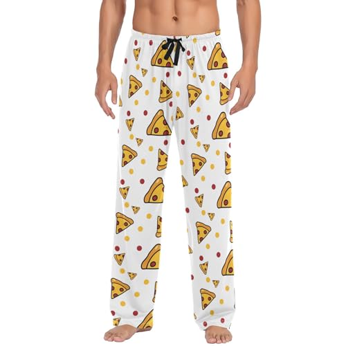 Pyjama homme pizza taille S idéal pour les soirées télé et week-ends détente