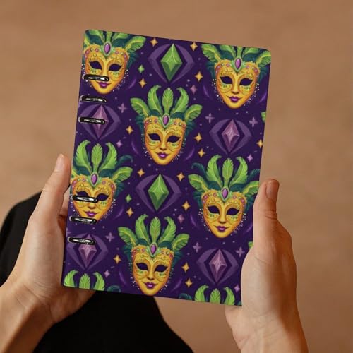 Carnet de notes en cuir A5 rechargeable pour cadres et école