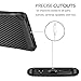 S10 Plus Case,Galaxy S10 Plus Case Carbon Fiber,DUEDUE Dual Layer Slim Hybrid Shock Absorbing Cover Hard PC Bumper Rugged Back Case for Samsung Galaxy S10 Plus/S10+ 6.4'' for Men and Boys(2019), Black