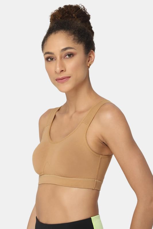 Image of Intimacy Active Sports Bra for Women Medium Coverage, Non-Wired, Non-Padded, Seamless, Stretchable Comfortable Support Activewear for Women