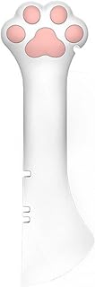 Cat Jar Opener, Silicone Material Cat Paw Can Opener Washable Lightweight Cat Paw Can Opener Multifunction Pet Canned Spoon for Easily Getting Food from Can (White)