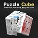 Periodic Table 3x3 Speed Cube, UV Printing Element Cube Magic Cube Educational Puzzles Toys for Kids,Beginners and Adults (Stickerless) White