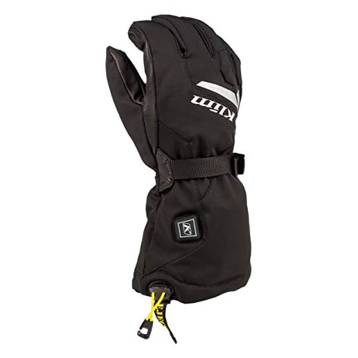 KLIM Resistor HTD Gauntlet Heated Rechargeable Gloves Men's 2XL Black