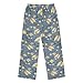 IHCVHQX Pajama Pants Fireflies Glowing Lanterns Plush Fleece Long Pj Bottoms Sleepwear Lounge Pant S