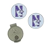Team Effort Northwestern Wildcats Hat Clip & 2 Ball Markers