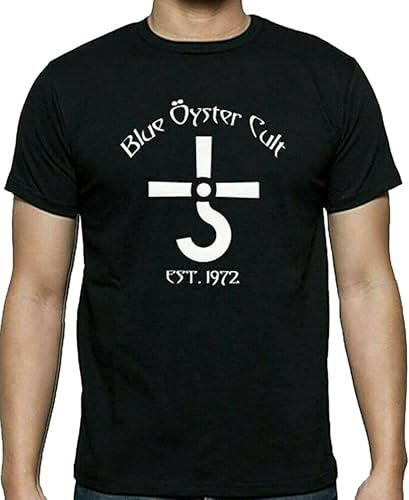 BOC Blue Oyster Cult EST. 1972 Logo Men's T-Shirt XL