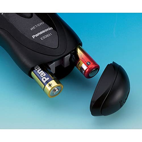 Barbeador Portátil, Panasonic, Preto