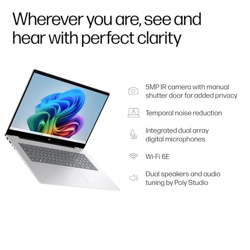 HP OmniBook 7 Laptop 17.3" FHD Touch Intel Core Ultra 7 32GB 1TB SSD miniatura 4