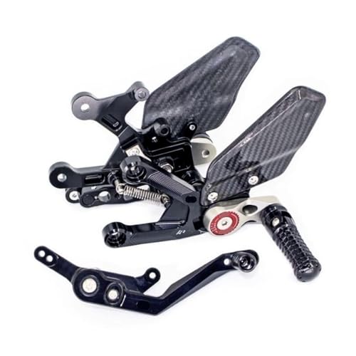 Repose-pieds CBR1000RR SC82 en carbone et alu CNC taillé pour la piste