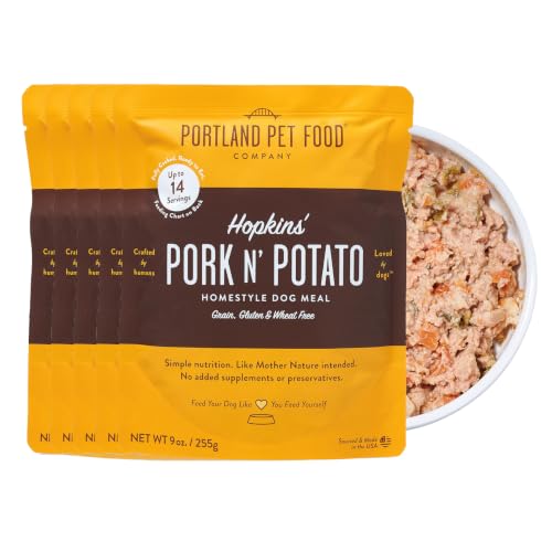 Portland Pet Food Company Fresh, Human Grade Dog Food Topper & Meal 5 Pack