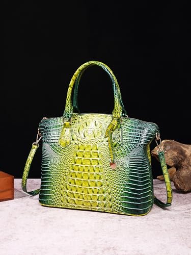 Image of Makcr Joacbv Women Purse Satchel Bag Long Crossbody Classy Tote Bag Top Handle Vegan Leather Ladies Handbags Embossed Pattern