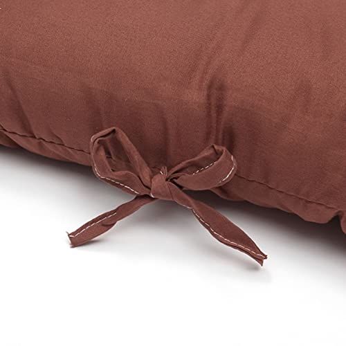 Muellery Rocking Chair Cushion Indoor Patio Soft Cushion Pad 18.9X47.2In(48X120Cm) Brown Tpyu134881 #TOP5
