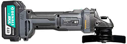 Amazon Brand - Denali By Skil 20V Cordless Angle Grinder Kit With 4.0Ah Lithium Battery And 2.4A Charger, Blue #TOP2
