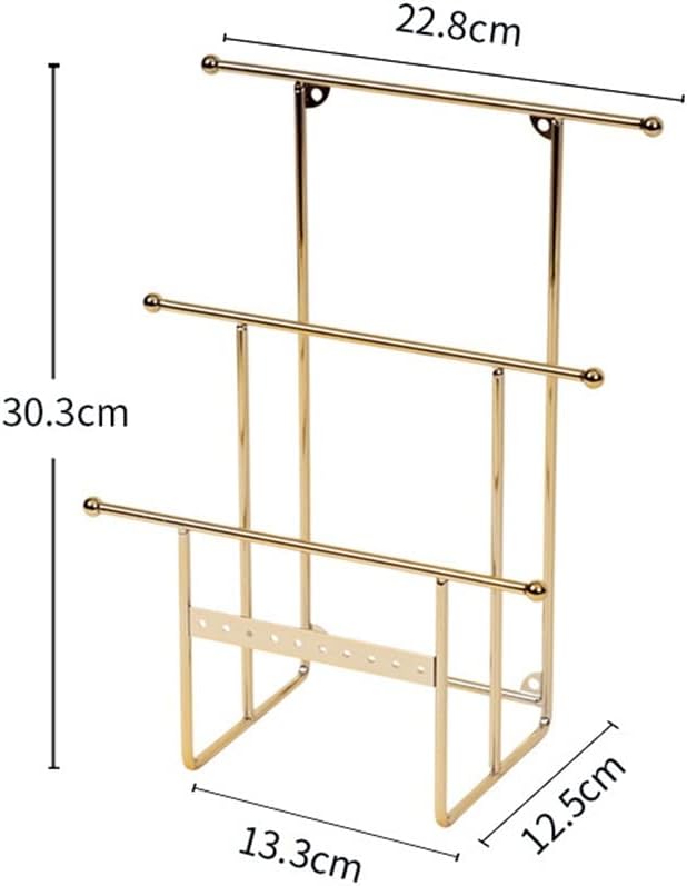 Dressing Table Jewelry Rack Earring Storage Rack Light Luxury Earrings Household Wall Hanging Display Rack