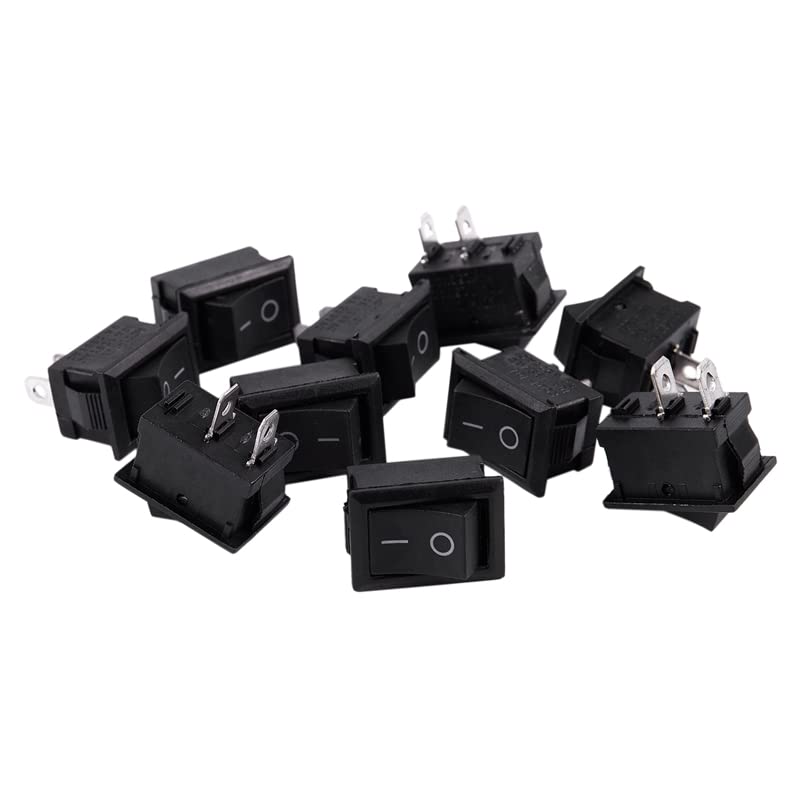 Interrupteur bascule AC 250V pour remplacer un bouton défectueux et couper le courant