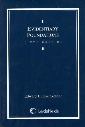 Evidentiary Foundations
