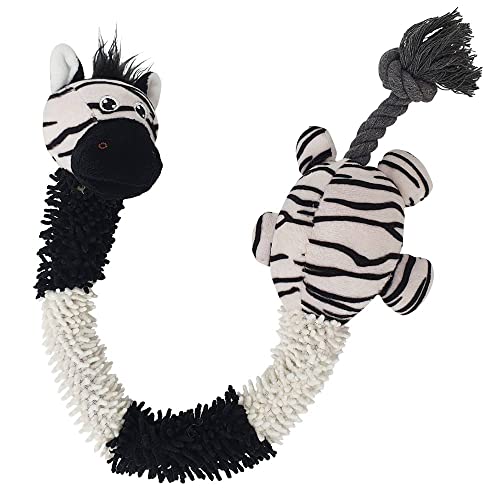 Nobby Plüsch Zebra mit Seil innen, 61 cm, 1 Stück