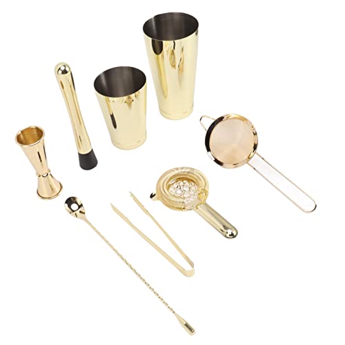Kit de barman profesional de acero inoxidable de 9 piezas con control térmico 2